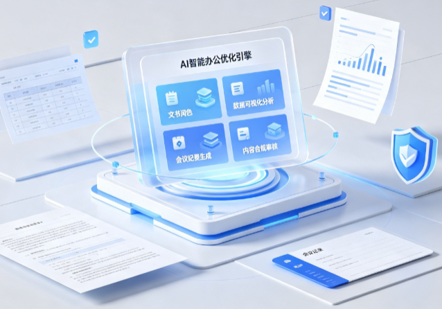 渝水区AI重构现代办公体系 智能优化引擎助力企业轻量化高效运营