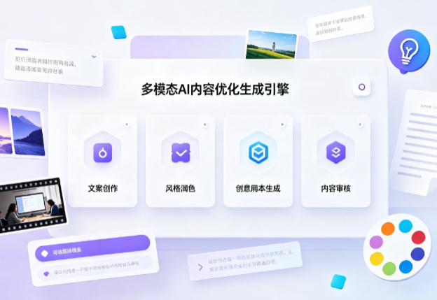 渝水区AI智能内容优化创新 多模态生成技术丰富数字内容创作生态