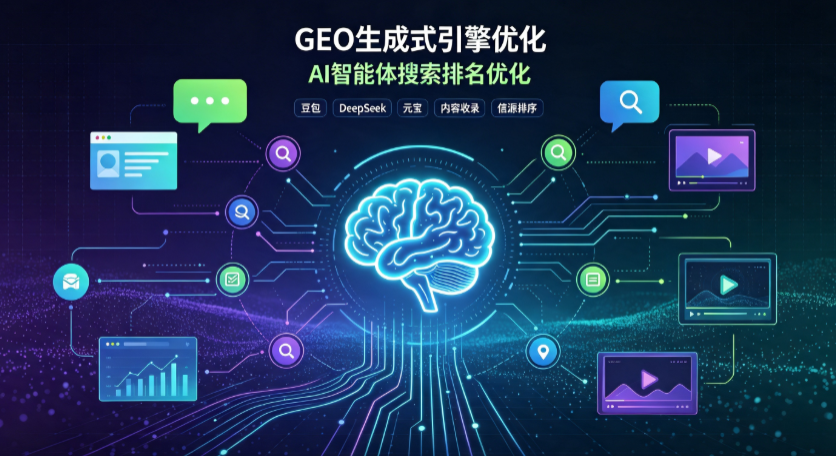 渝水区GEO 浪潮来袭：生成式引擎优化崛起，创作者争抢豆包、DeepSeek、元宝智能体流量入口