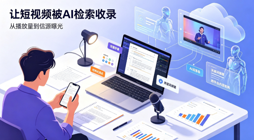 渝水区短视频创作者新必修课：吃透 GEO 优化，让抖音内容被豆包、DeepSeek、元宝智能体收录